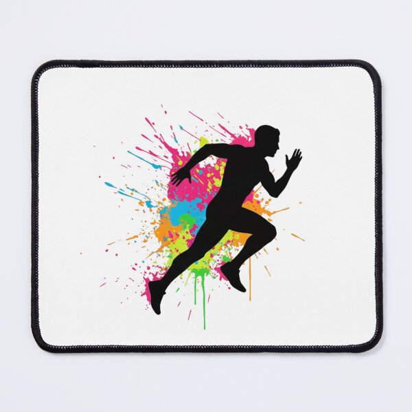 Item preview, Running Athlete Marathon Sprint Fitness Sports designed and sold by salmzouriart.