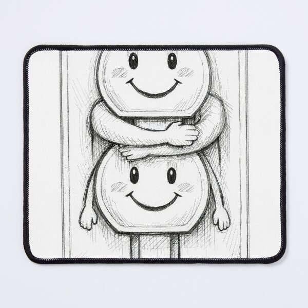Item preview, Electrical Outlet With Faces and Hug designed and sold by Maria Dryfhout.