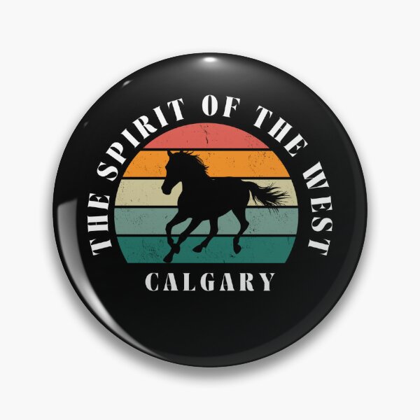 Item preview, Calgary Horse Retro Sunset Design - Vintage Calgary Horse Lover Gift - Calgary Heritage Classic designed and sold by PowerKanjiFit.