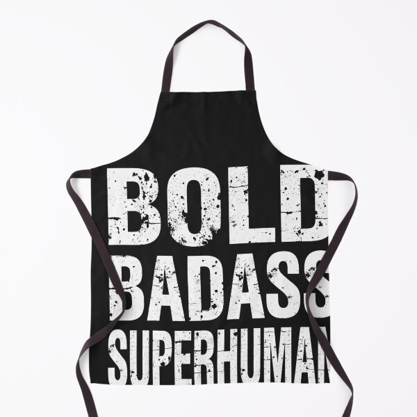 Item preview, Superhuman Bold Badass – Self-Assured Motivation designed and sold by Feral Feline.
