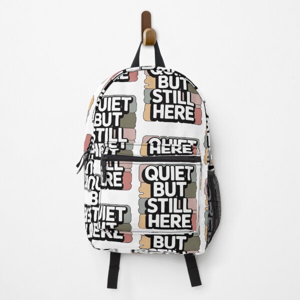 Item preview, Quiet But Still Here – Bold Minimal Quote Design designed and sold by TomoMadeIt.