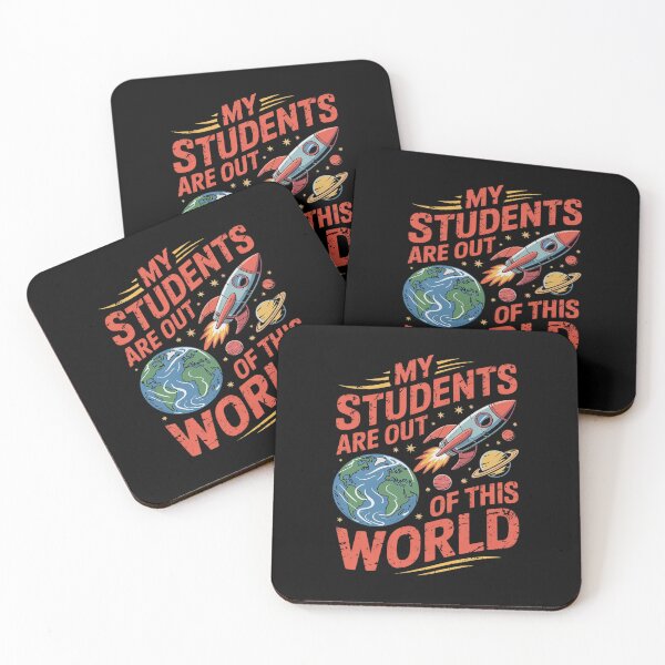Item preview, Cute Teacher My Students Are Out Of This World Space designed and sold by DigitaldeligArt.