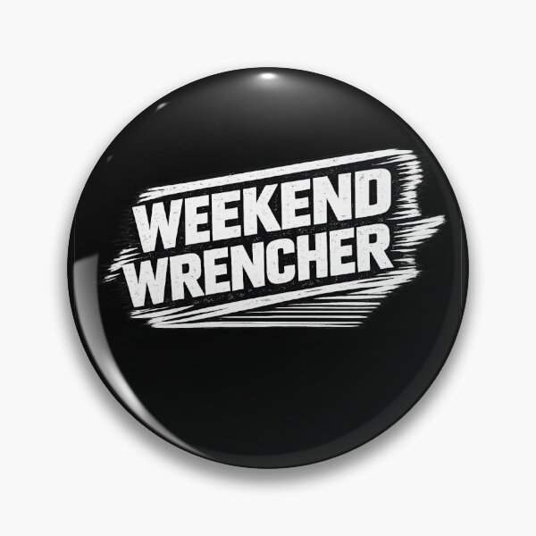 Item preview, Weekend Wrencher Mechanic Sticker | Garage Life Project Car Builder Design designed and sold by Wolf Garage.
