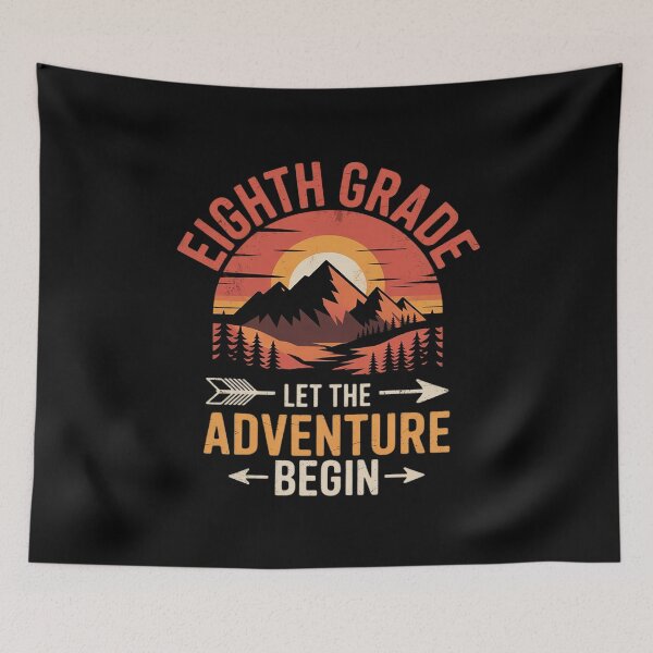 Item preview, Let The 8th Grade Adventure Begin Eighth Grade Teacher designed and sold by MarkLeedsArt.