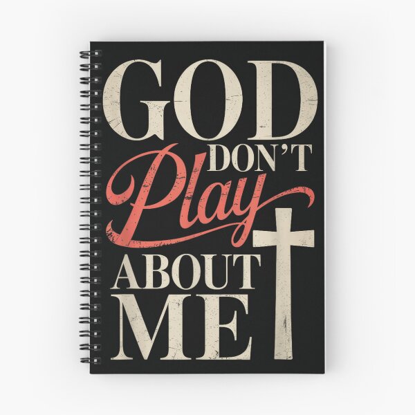 Item preview, God Don’t Play About Me Religious Faith Christian Spiritual Gospel Quote designed and sold by LeonellDavy.