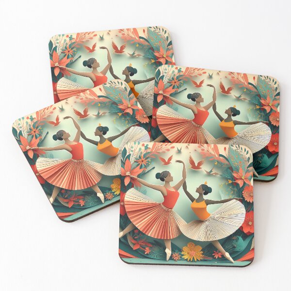 Item preview, Dancers Tapestry, duvet cover, throw blanket, shower curtain designed and sold by CharlottePlaceArt.