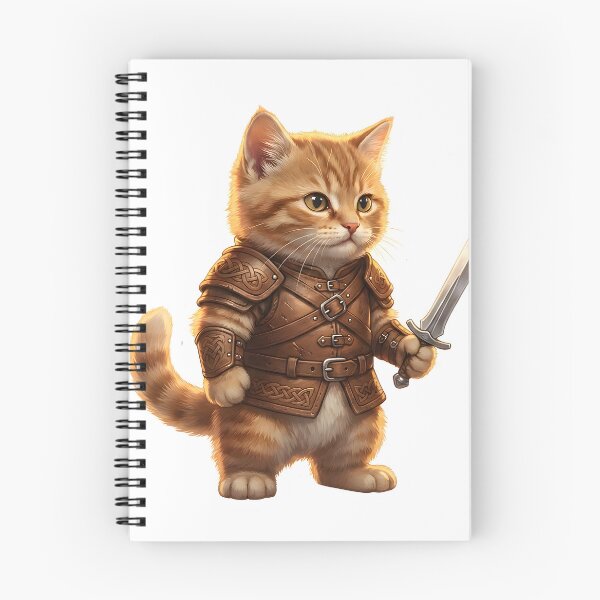 Item preview, adorable guerrero gato designed and sold by LuxeLayouts.
