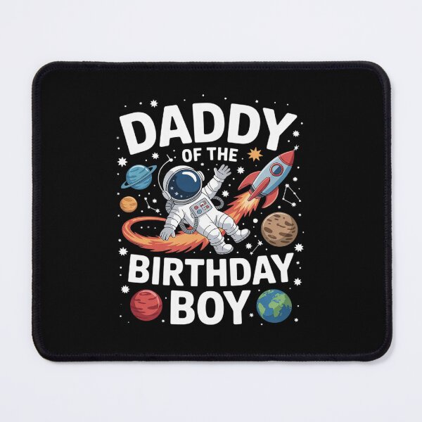 Item preview, Daddy Of The Birthday Boy Astronaut Family Space Planets 2 designed and sold by DigitaldeligArt.