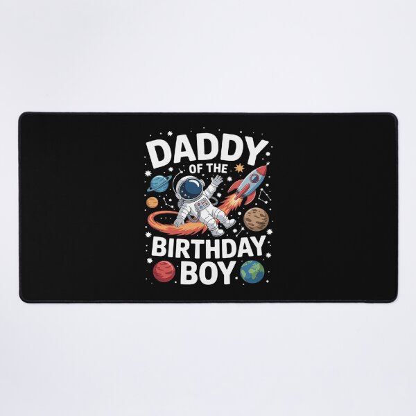 Item preview, Daddy Of The Birthday Boy Astronaut Family Space Planets 2 designed and sold by DigitaldeligArt.