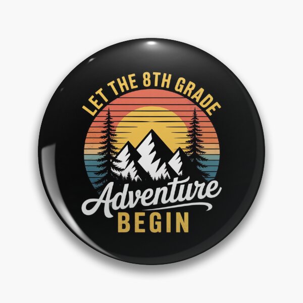 Item preview, Let the 8th Grade Adventure Begin Eighth Grade Teacher3 designed and sold by MarkLeedsArt.