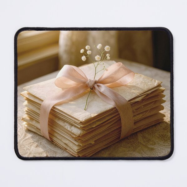 Item preview, Old Envelopes Tied with Pink Ribbon  designed and sold by Maria Dryfhout.
