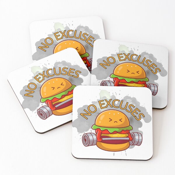 Item preview, No excuses burger workout designed and sold by Shop_Bagniak.