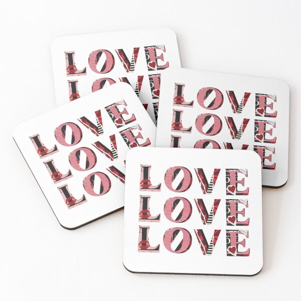 Item preview, LOVE Collage – Retro Romance Edition designed and sold by tviyluv.