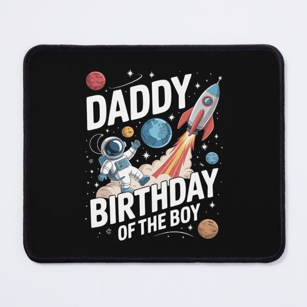 Item preview, Daddy Of The Birthday Boy Astronaut Family Space Planets designed and sold by DigitaldeligArt.