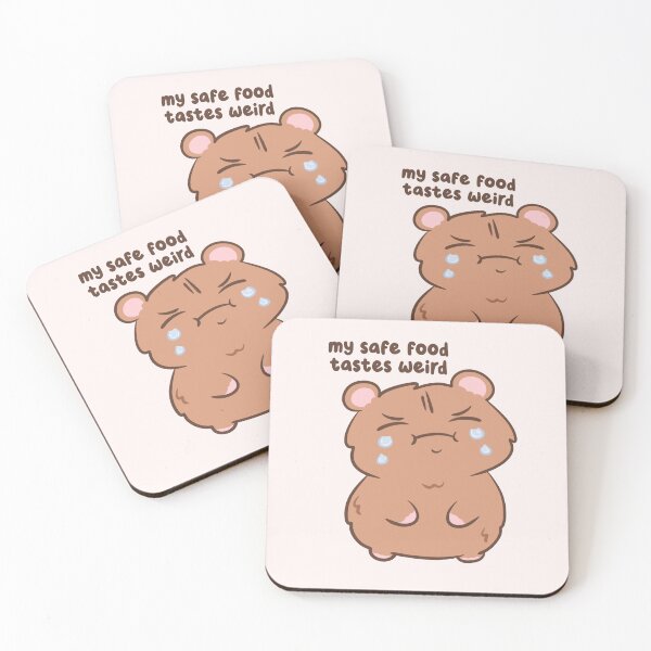 Item preview, my safe food taste weird crying hamster designed and sold by kaybowzie.