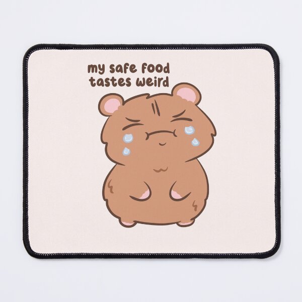Item preview, my safe food taste weird crying hamster designed and sold by kaybowzie.