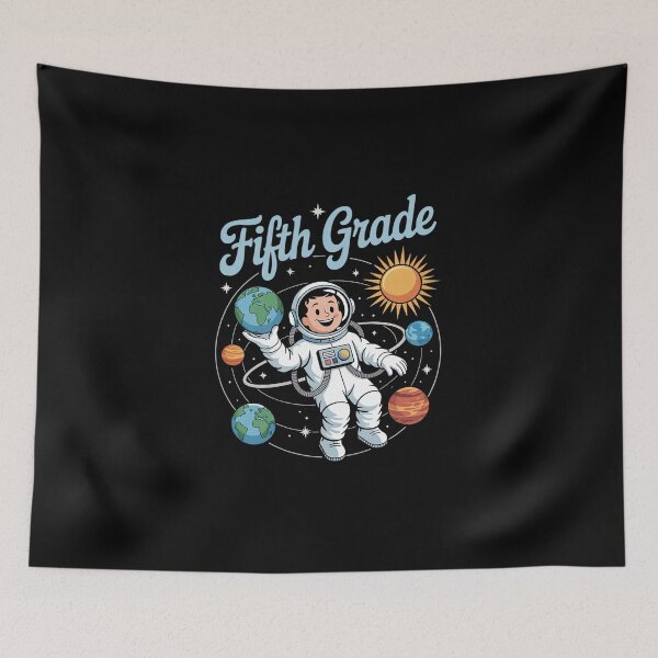 Item preview, Fifth Grade Astronaut Planets Space Lover Back To School designed and sold by DigitaldeligArt.