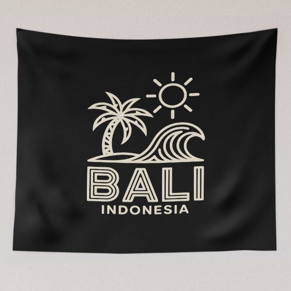 Item preview, Bali Indonesia Wave Sunset Beach Escape designed and sold by MooonTees.