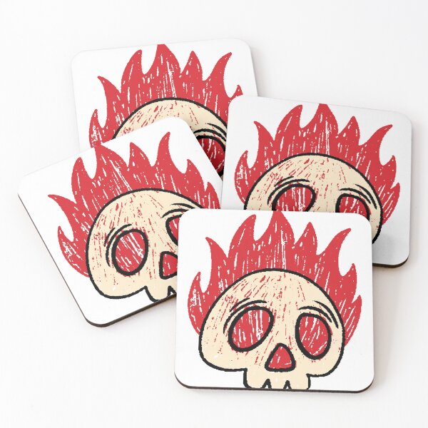 Item preview, skull fire designed and sold by skulls and rock.