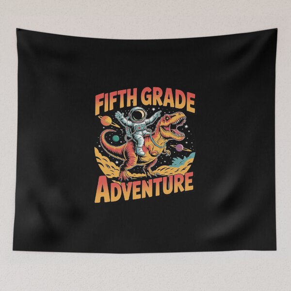 Item preview, Fifth Grade Back To School Space Rocket Astronaut. designed and sold by DigitaldeligArt.