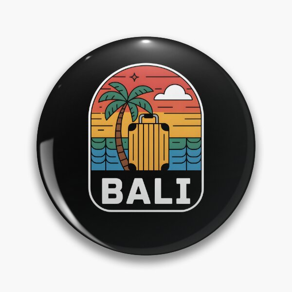 Item preview, Bali Indonesia Suitcase Sunset Beach designed and sold by MooonTees.