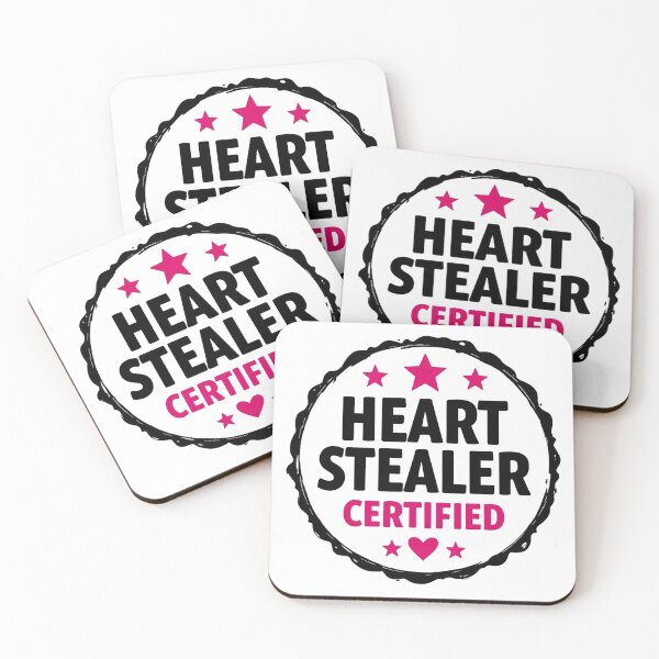 Item preview, Heart Stealer Certified – Funny Valentine’s Day Typography Shirt designed and sold by RogueDoodles.