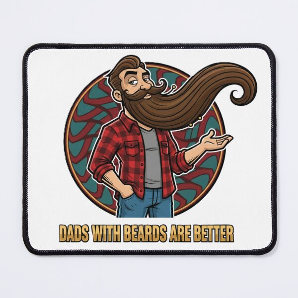 Item preview, Dads With Beards Are Better designed and sold by CalliesTees.