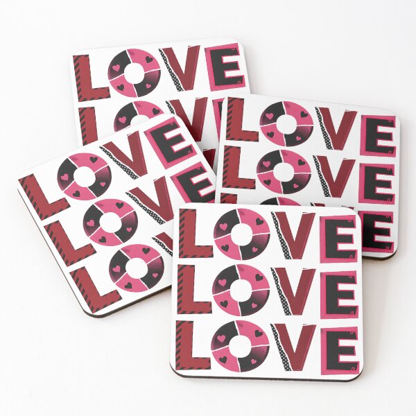 Item preview, LOVE Collage – Bold Stripes Edition designed and sold by tviyluv.