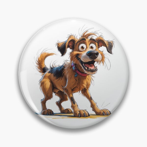 Item preview, Scruffy Dog Illustration designed and sold by PAPIRO SIGLO XXI.