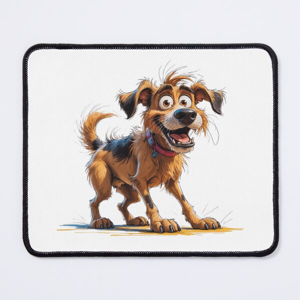 Item preview, Scruffy Dog Illustration designed and sold by PAPIRO SIGLO XXI.