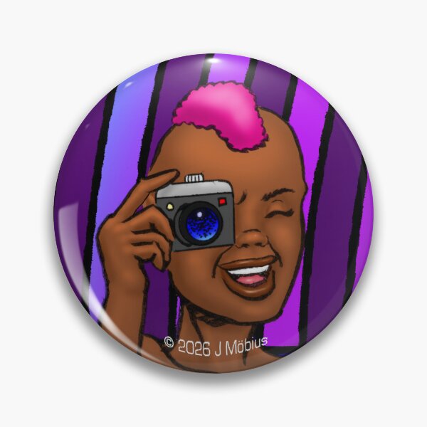Item preview, Shutterbug Bitsy pin designed and sold by J-Mobius.