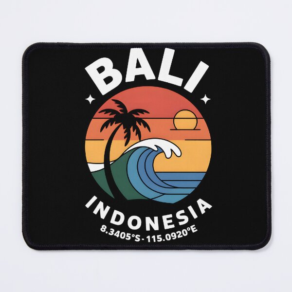 Item preview, Bali Indonesia Coordinate Sunset Beach designed and sold by MooonTees.