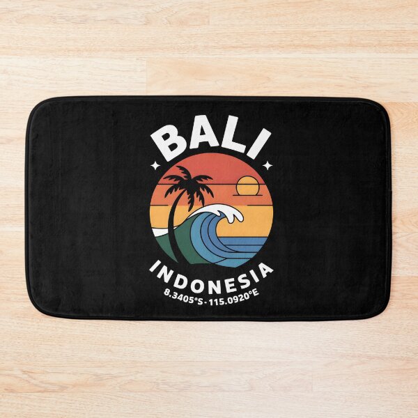 Item preview, Bali Indonesia Coordinate Sunset Beach designed and sold by MooonTees.