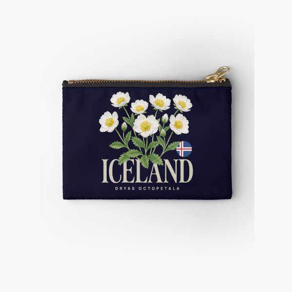 Item preview, Iceland National Flower Dryas Octopetala Floral Art designed and sold by LinaValearte.