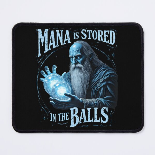 Item preview, MANA IS STORED IN THE BALLS designed and sold by LunaMagicStudio.