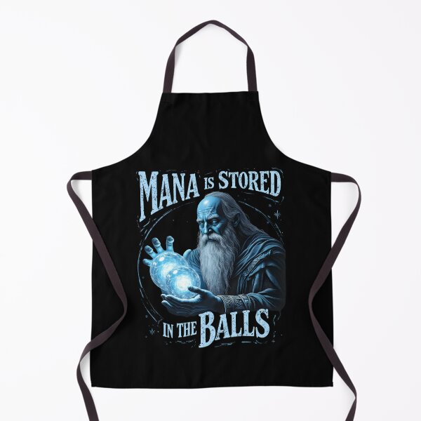 Item preview, MANA IS STORED IN THE BALLS designed and sold by LunaMagicStudio.
