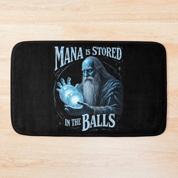 Item preview, MANA IS STORED IN THE BALLS designed and sold by LunaMagicStudio.