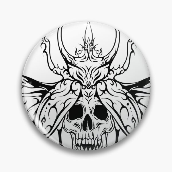 Item preview, Gothic Beetle Skull  designed and sold by MORIANO TATTOOS.