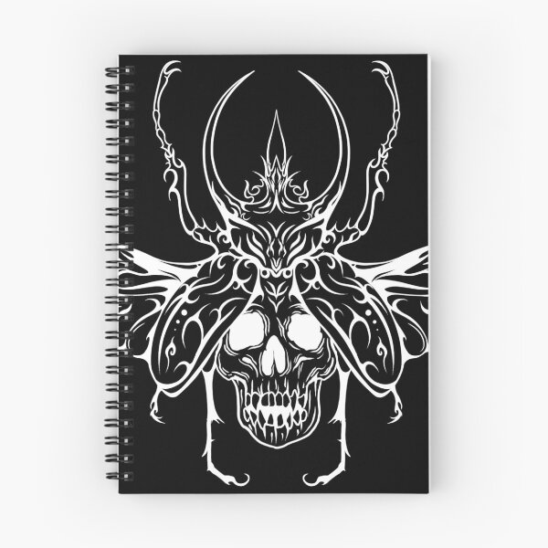 Item preview, Gothic Beetle Skull designed and sold by MORIANO TATTOOS.