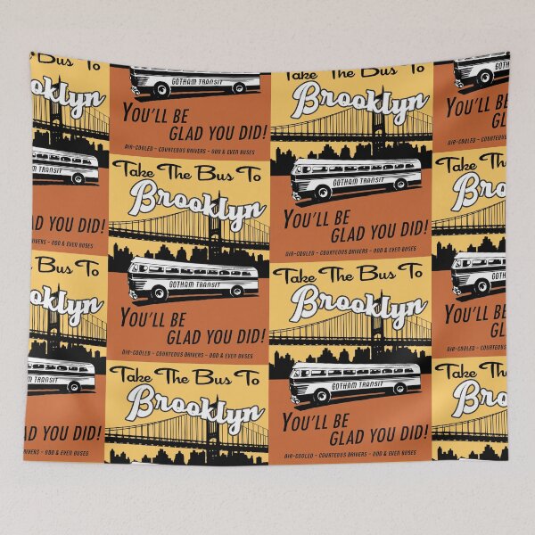 Item preview, Brooklyn By Bus 3 designed and sold by Normbot2000.
