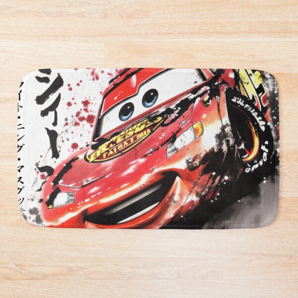 Item preview, Lightning Mcqueen Sumi-e  designed and sold by AnimeArsenalPrints.