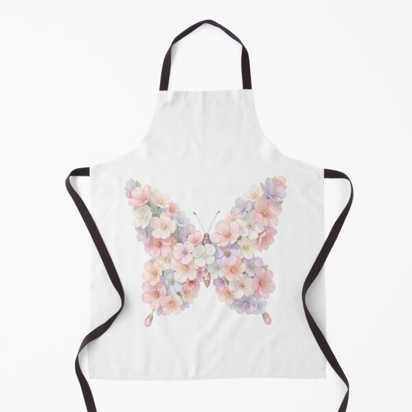 Item preview, A Butterfly Covered in Pastel Coloured Flowers designed and sold by Soulstar Designs.