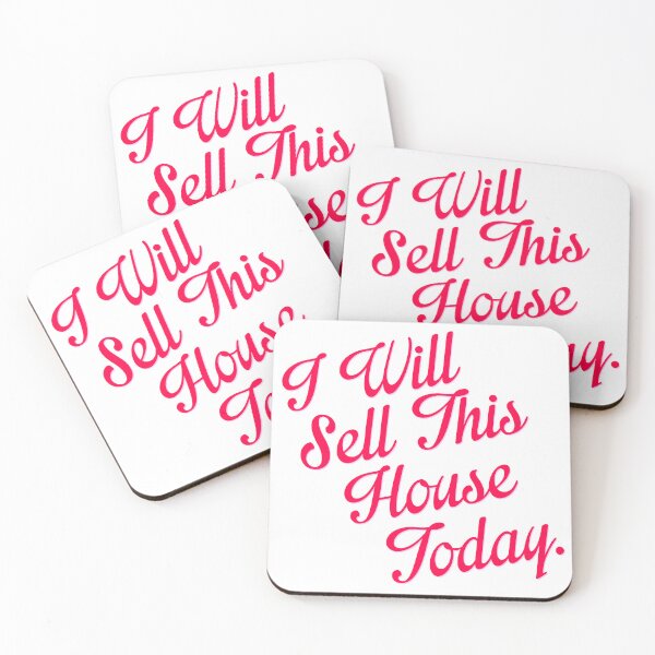 Item preview, I Will Sell This House Today - Funny Real Estate Quote designed and sold by ourkid.