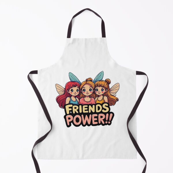 Item preview, Cutie Kawaii Three Fairies! FRIENDS POWER!! designed and sold by Giulivo Store Graphic.
