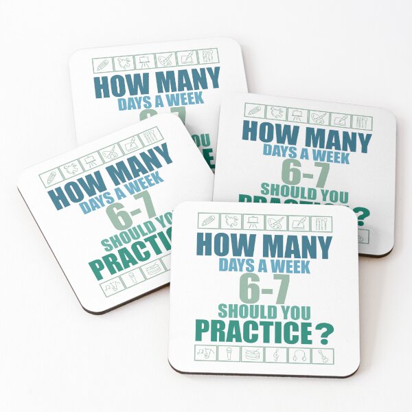 Item preview, How Many Days A Week Should You Practice 67 designed and sold by PolaMaku.
