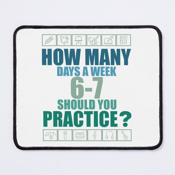 Item preview, How Many Days A Week Should You Practice 67 designed and sold by PolaMaku.