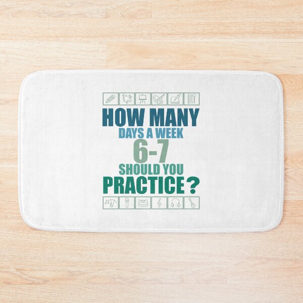 Item preview, How Many Days A Week Should You Practice 67 designed and sold by PolaMaku.