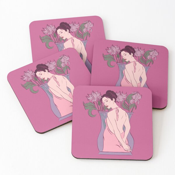 Item preview, Woman and flowers designed and sold by carmemtiyoko.