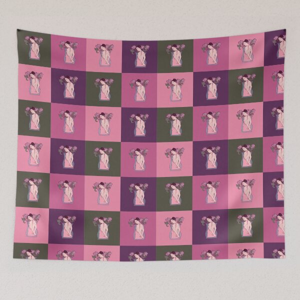 Item preview, Woman and flowers designed and sold by carmemtiyoko.