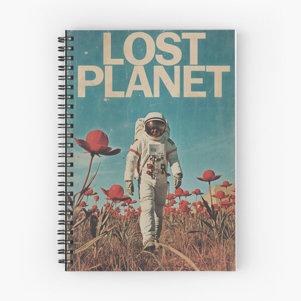 Item preview, LOST PLANET | Vintage 70s Sci-Fi Paperback Book Ar designed and sold by ThePromptStudio.